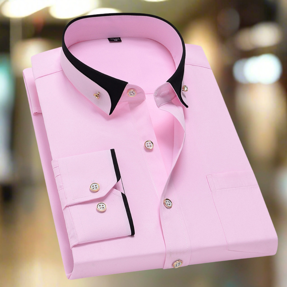 Radomir – Klasyczna bawełniana koszula z długim rękawem