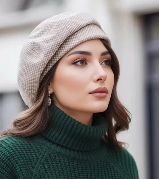Celina – Klasyczny beret w paryskim stylu