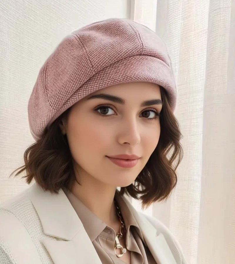 Celina – Klasyczny beret w paryskim stylu